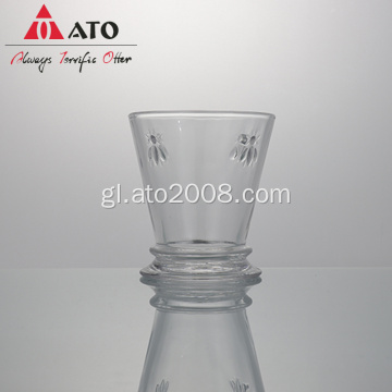 Whisky Glass Classic Deseño Cup de vidro claro cristalino